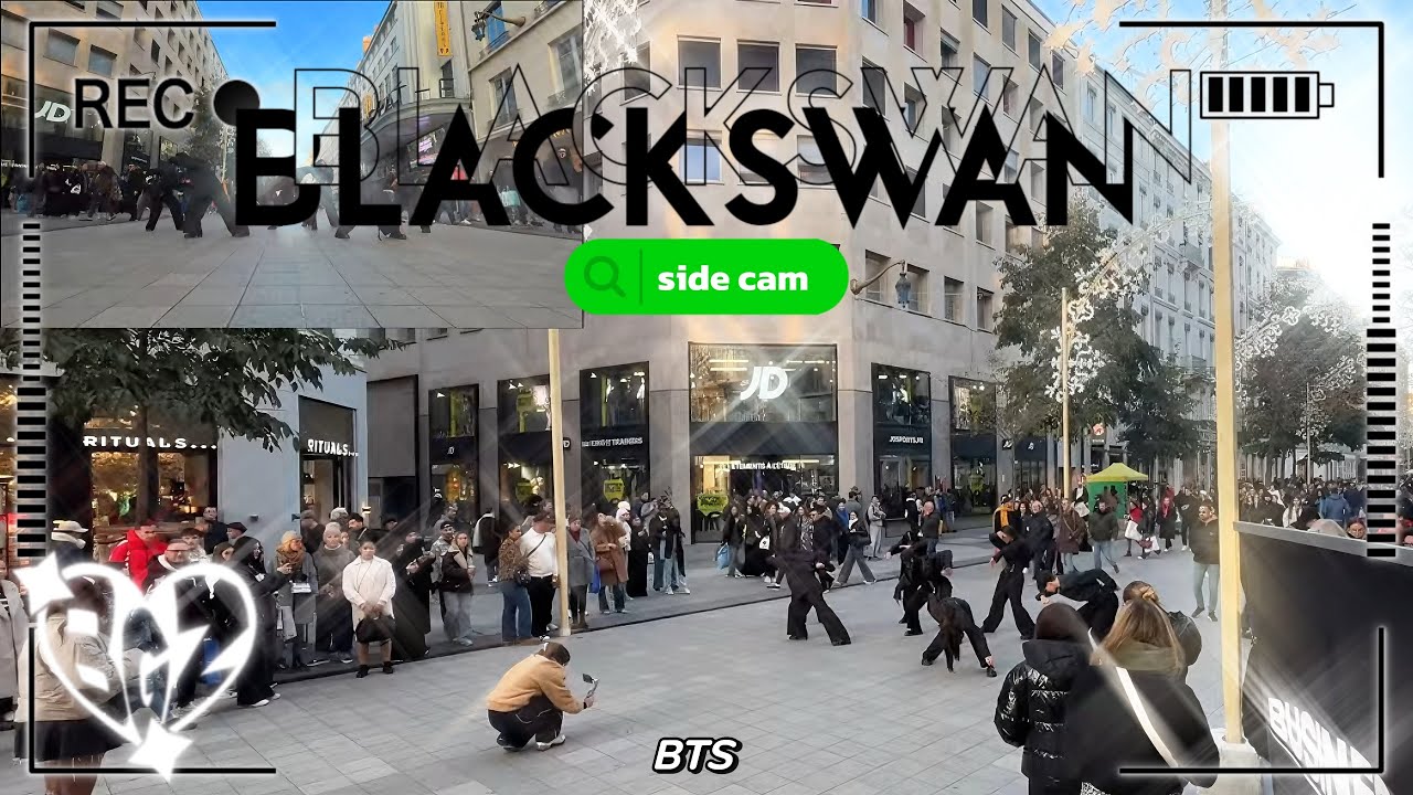 [SIDECAM | KPOP IN PUBLIC, FRANCE ] BTS 'BLACKSWAN' | Dance Cover by BGZ