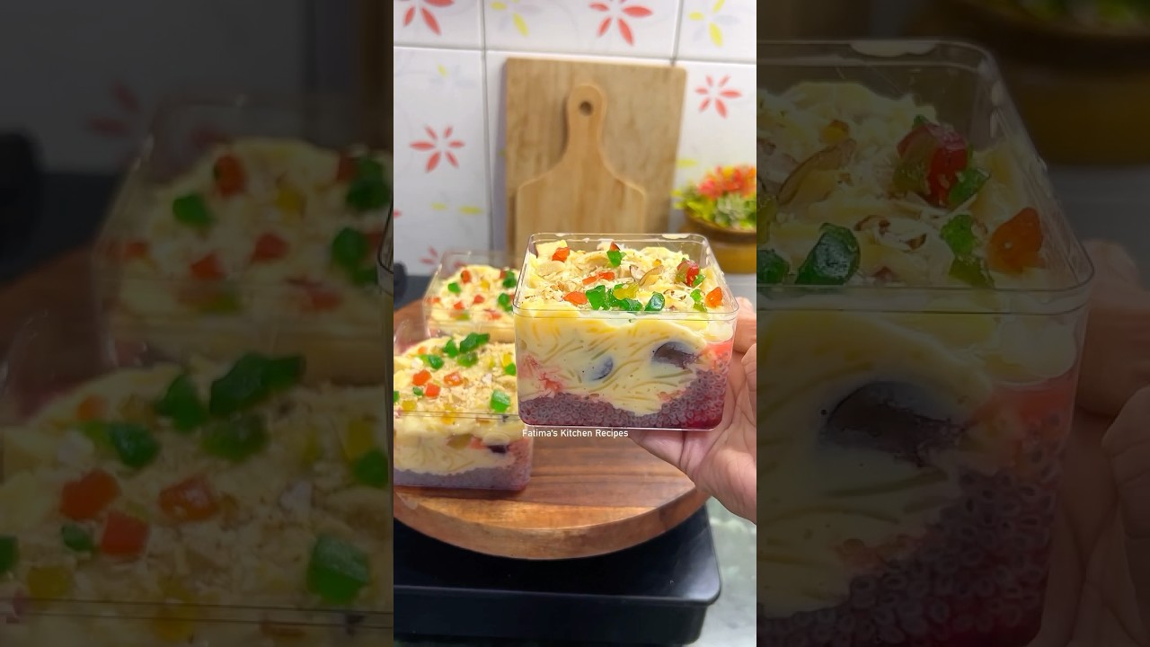 Easy Iftar Special Dessert 😋❤️#food #recipe #shorts #short #trending