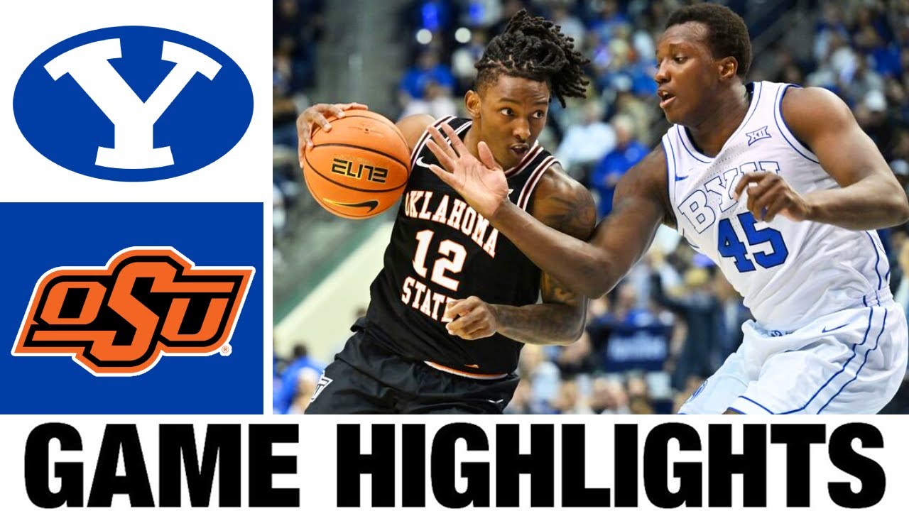 #16 BYU vs Oklahoma State Highlights | Men's Basketball | College Basketball 2026