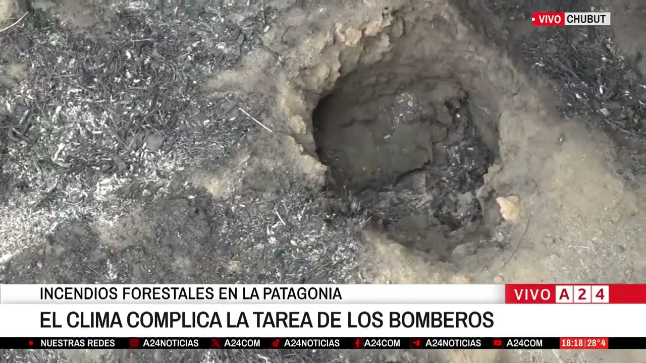🔴 MÁS DE 500 BRIGADISTAS COMBATEN LOS INCENDIOS EN LA PATAGONIA