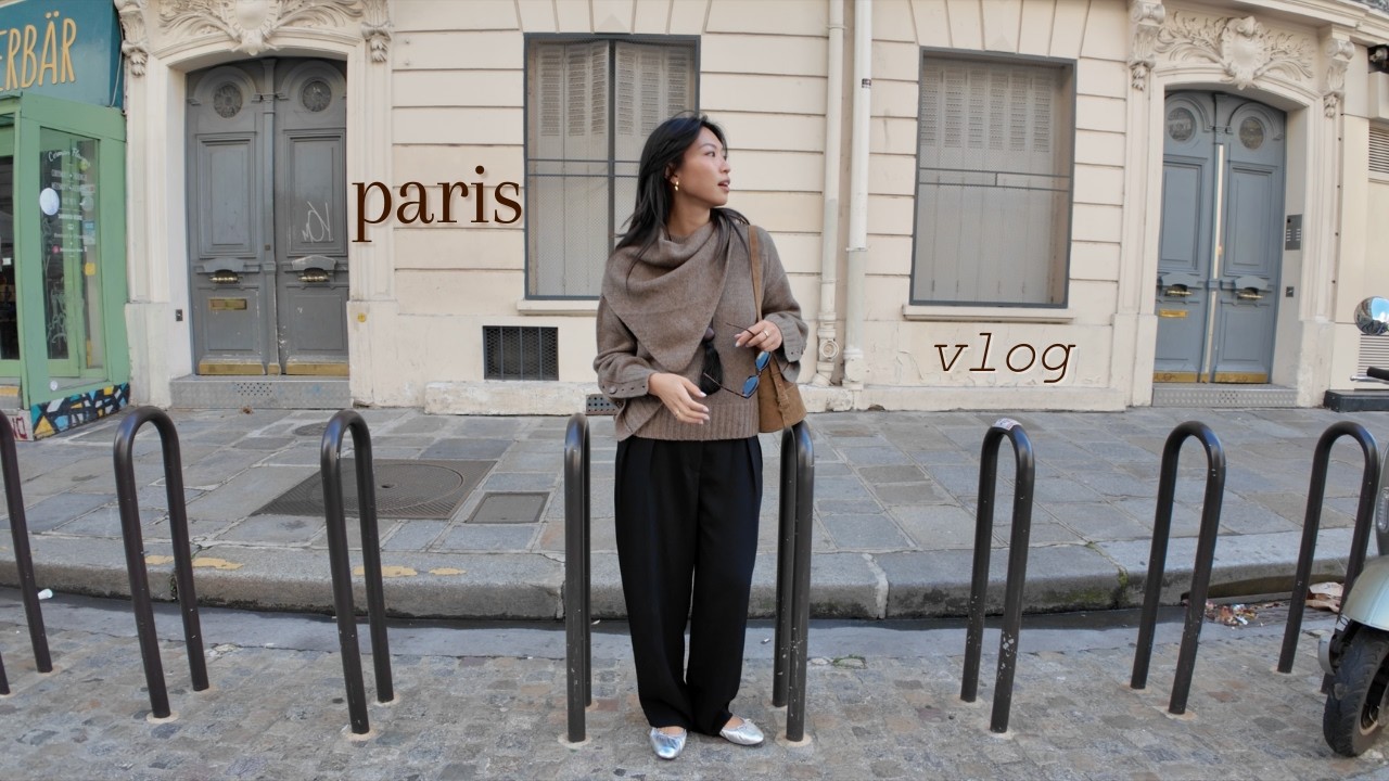 autumn days in paris | sunday flea market, food spots & autumn outfits