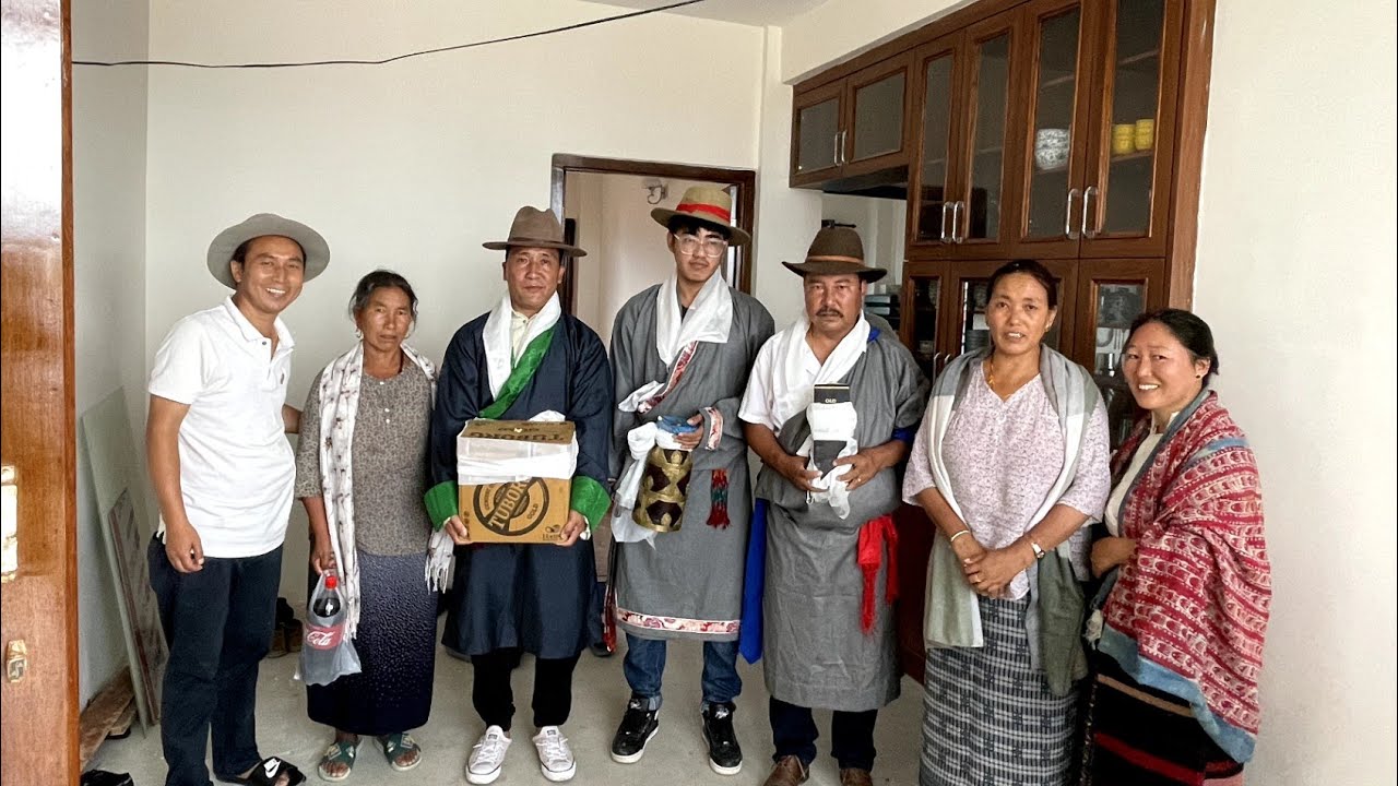 mugum marriage/ part 1/bangma sarba kangba jhugjin nyewa/tenzin dhundup weds choden/mugum wedding