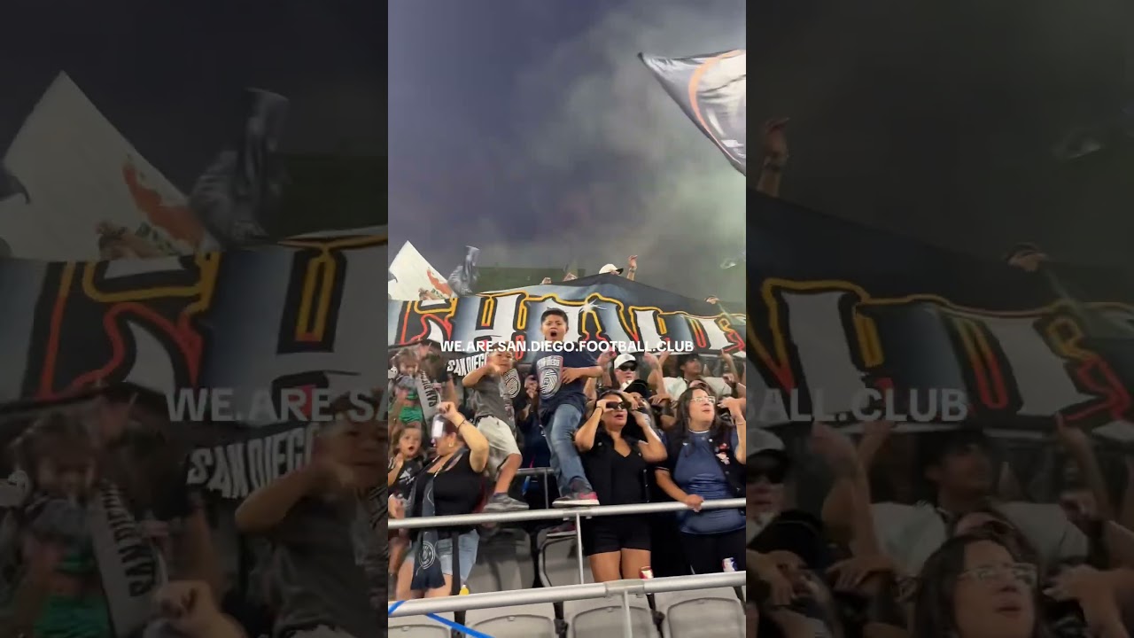 Ol&eacute; ol&eacute; 🥁🎶 #sdfc #football #mls