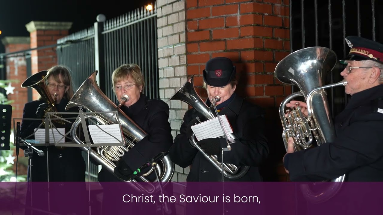 Silent Night - Salvation Army Band - Droitwich Spa