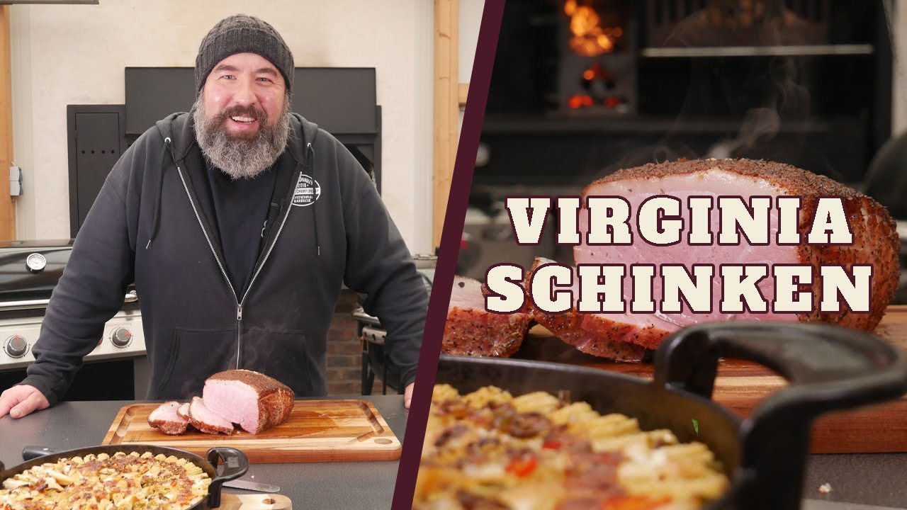 VIRGINIA SCHINKEN - Mit einer herrlichen Maispfanne als Beilage!
