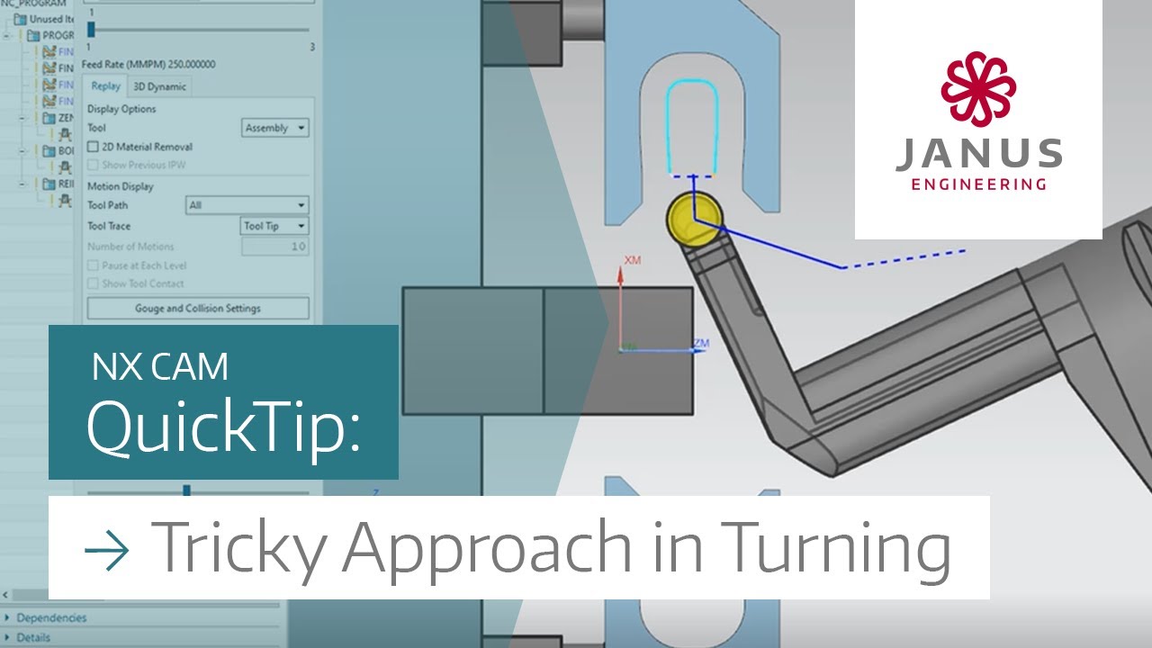 NX CAM Tutorial | Difficult Approach Moves in Turning. How to define exact Approach ways in NX 🦾