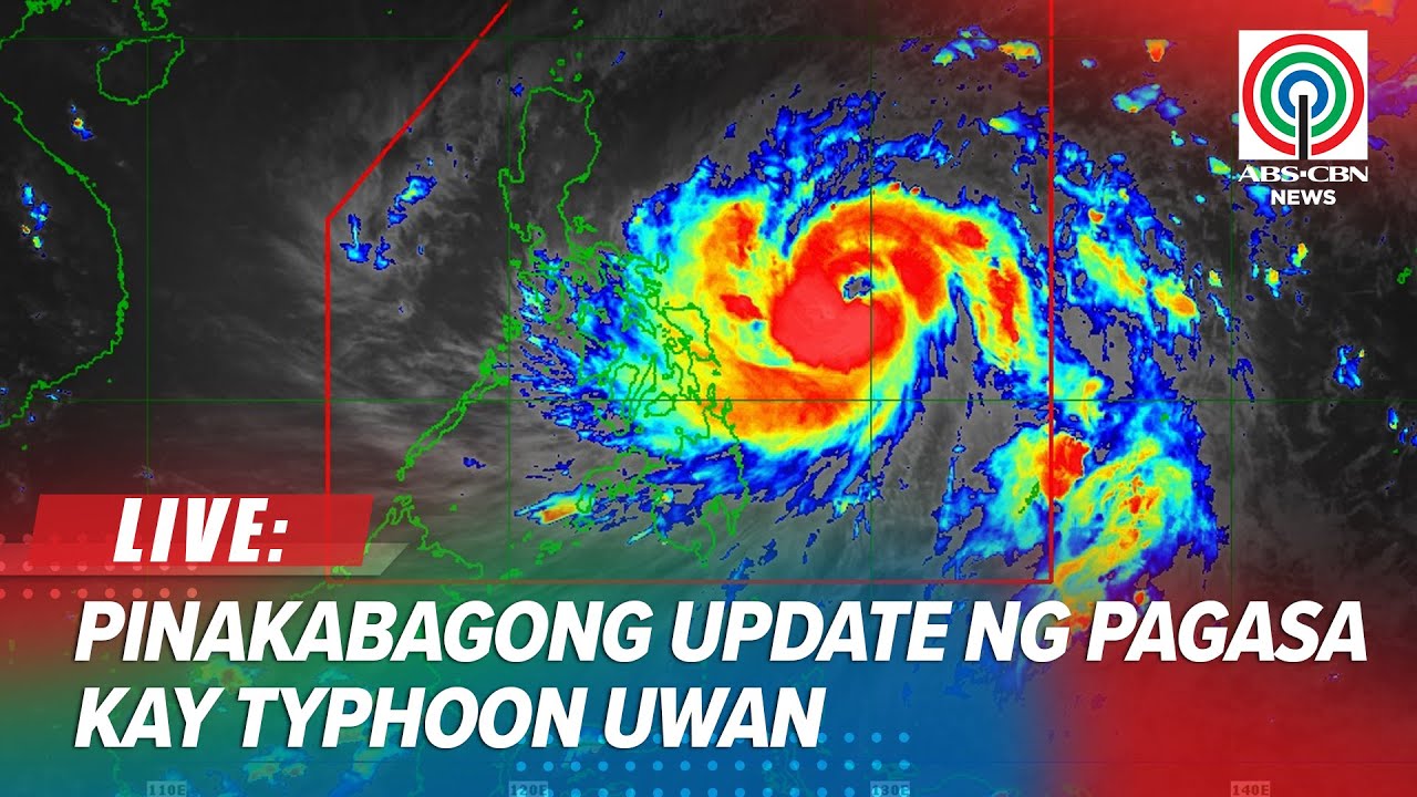 LIVE: PAGASA gives latest update on Typhoon #UwanPH as of 5:00 PM | November 8
