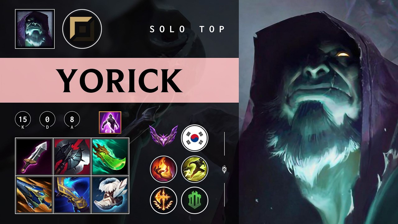 Yorick Top vs K'Sante - KR Master Patch 26.03