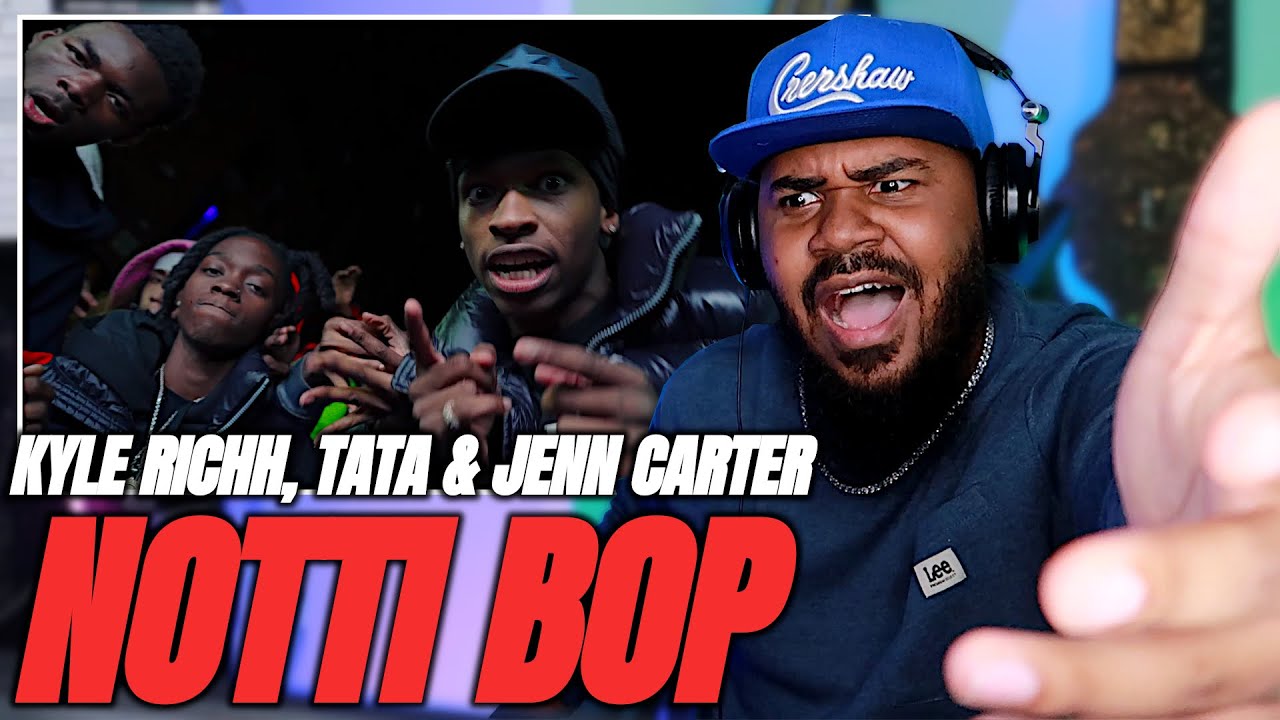 THIS IS CHAOTIC!! Kyle Richh x TaTa x Jenn Carter (41) - Notti Bop (Official Music Video) REACTION