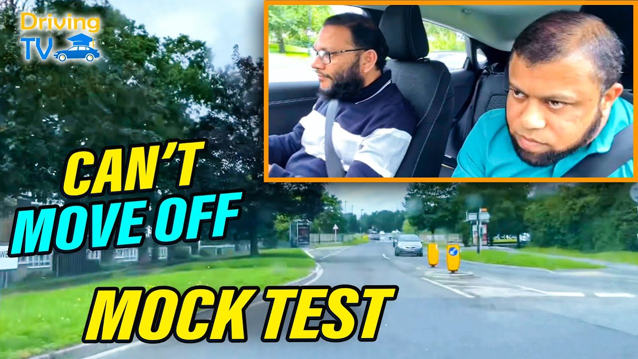 MOCK TEST DIDN'T GO WELL | Couldn't Move The Car Off On Mock Test!