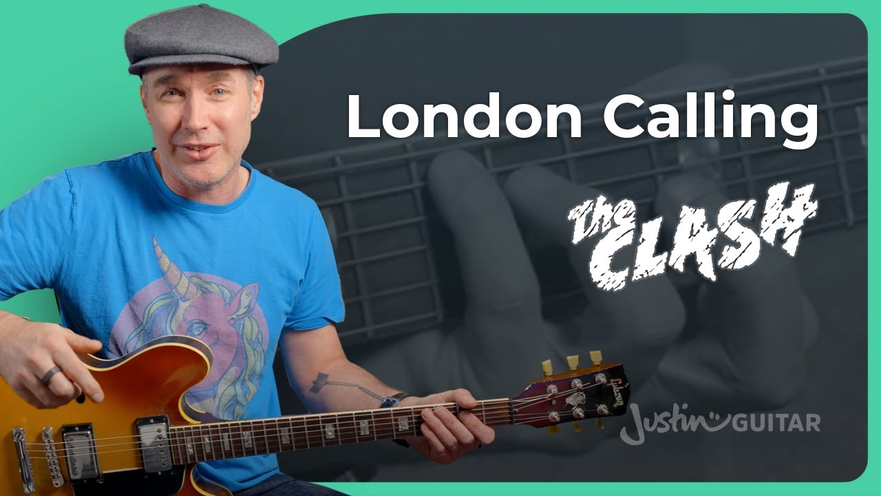 London Calling группы The Clash | Урок игры на гитаре