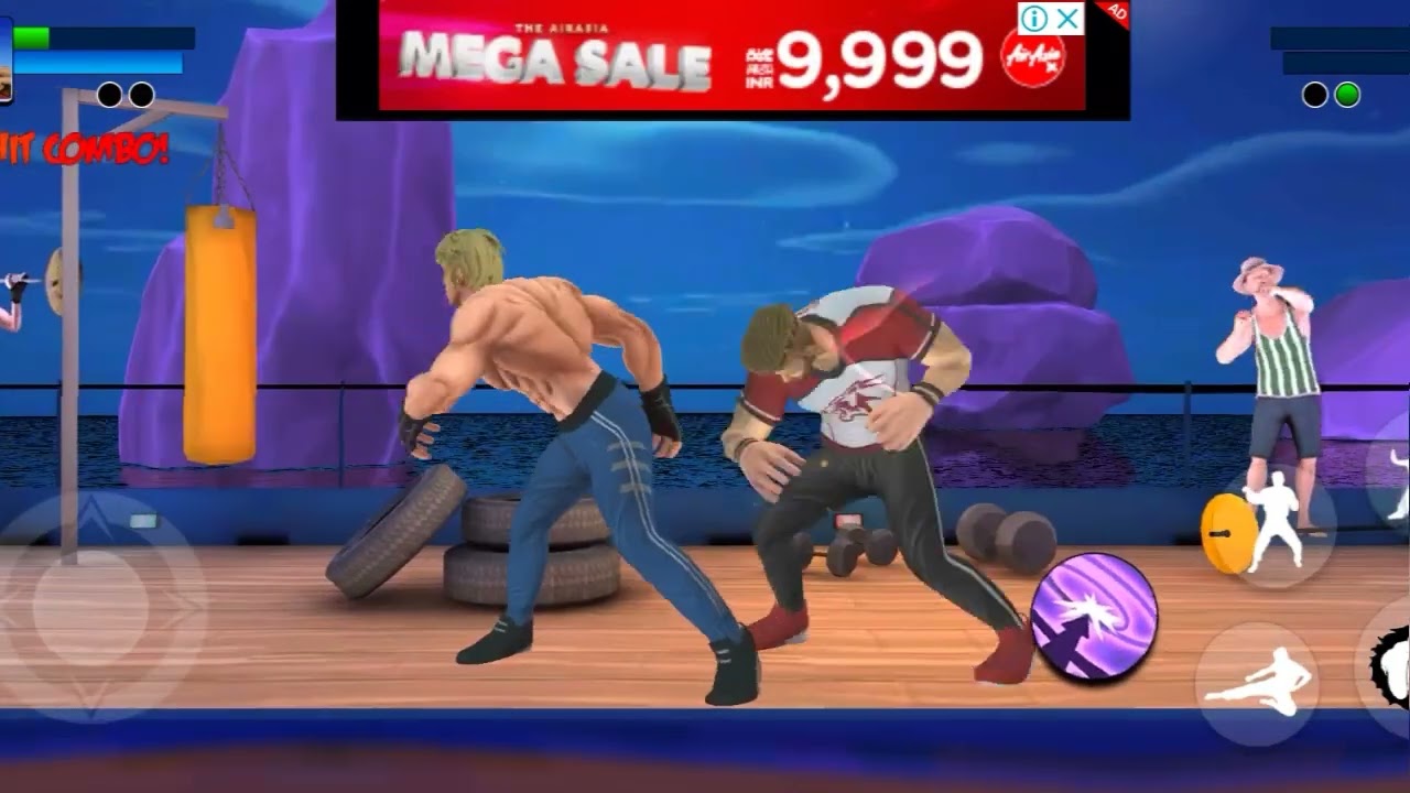 Gym 💪 Fighting Game Level 1🥰 ll Mobile Game