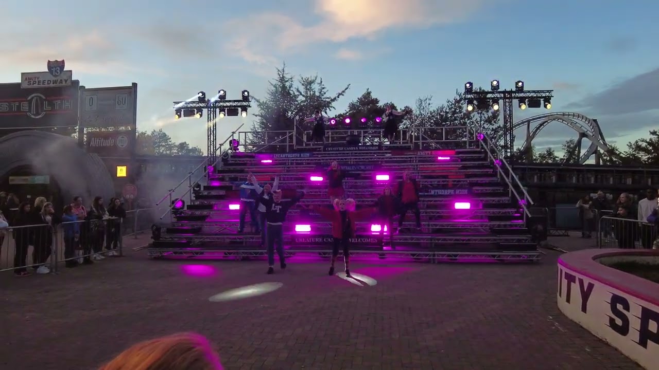 Thorpe Park Fright Nights 2023 | Creature Campus Flashmob