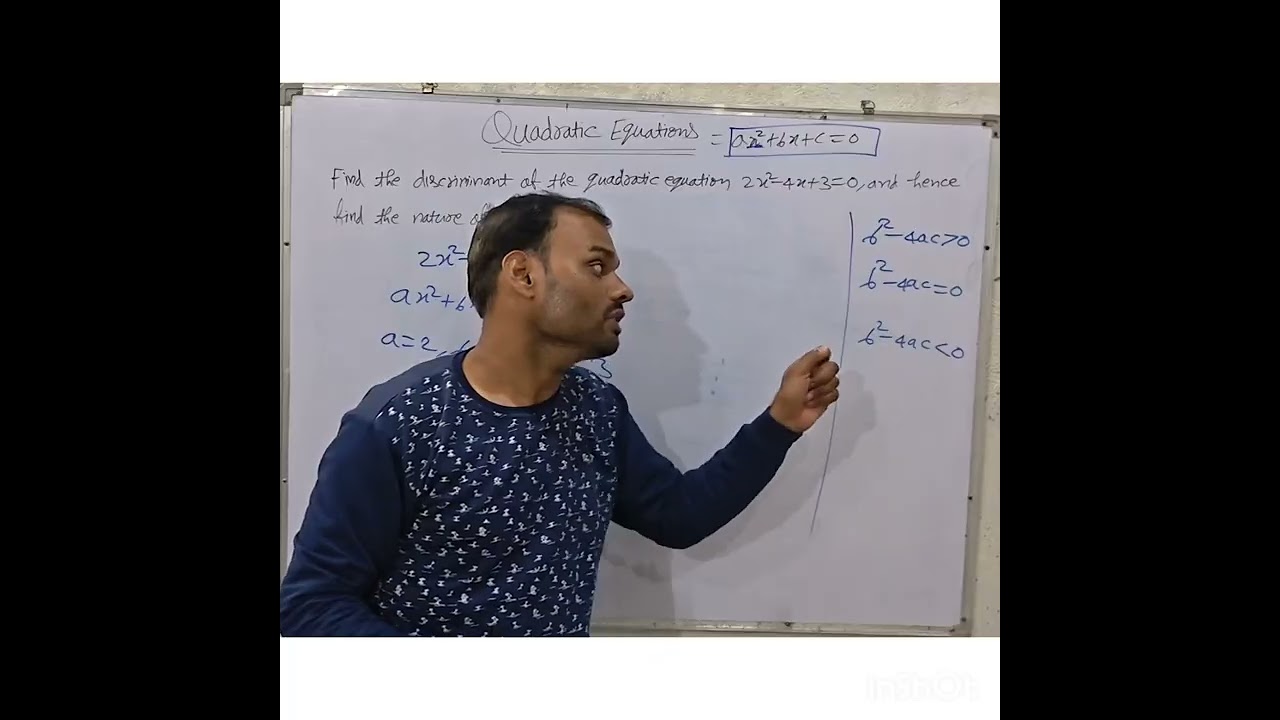Class 10 Quadratic equation part 3