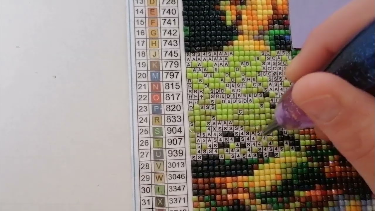 Diamond painting Mystery 32/35