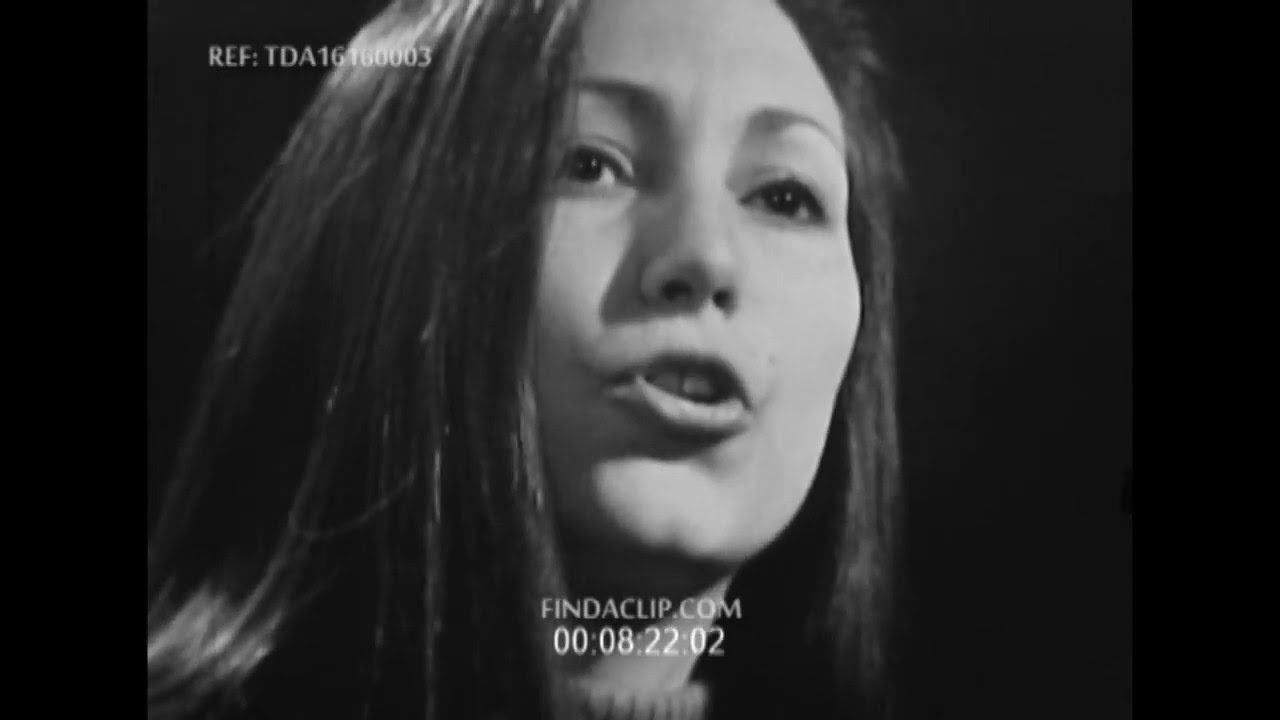 Julie Felix appears in Heartsong - Rediffusion Folk Music Series TX 28-06-1965