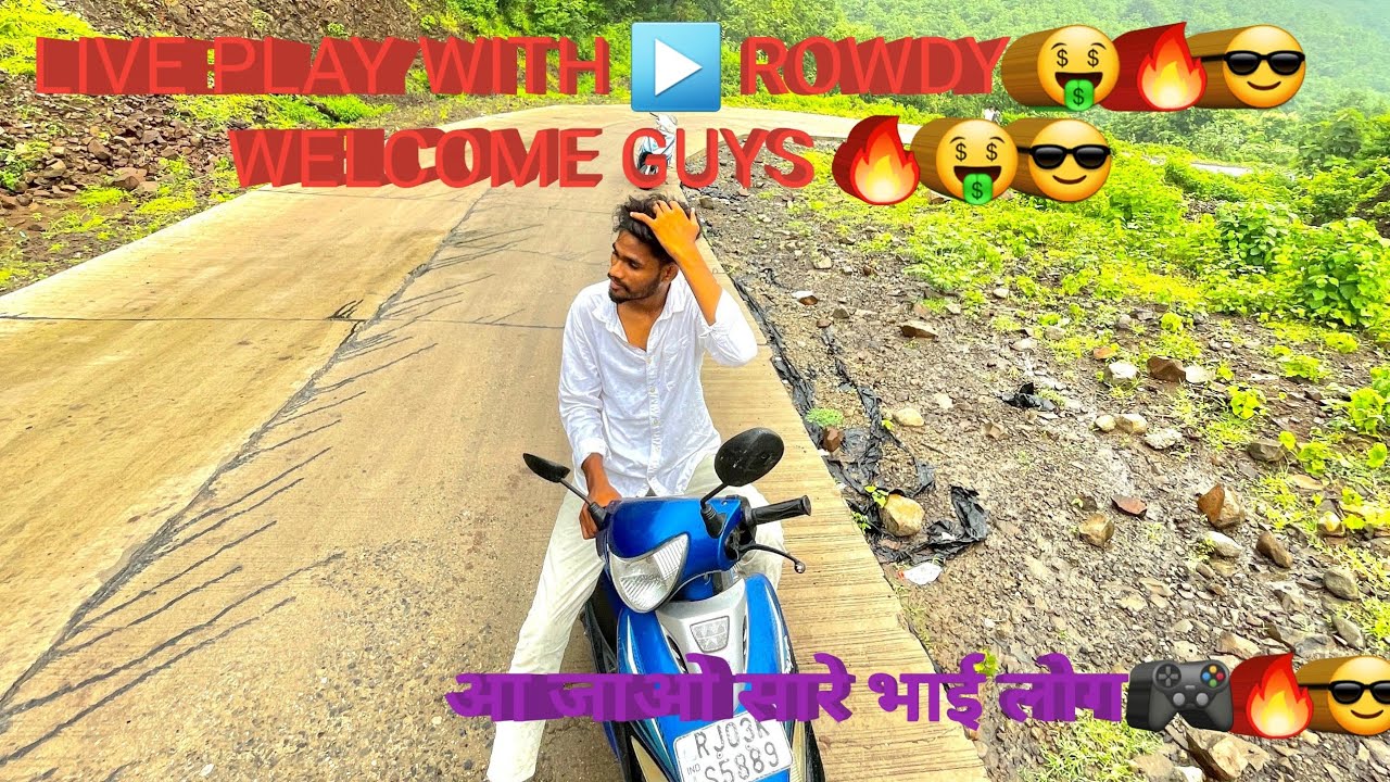 ROWDY LIVE ON FREE FIRE 🔥 WITH YOU GUYS 🔥 😎