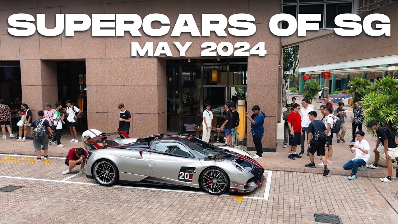 Отзывы о Pagani Huayra Roadster BC за 14 миллионов долларов в Сингапуре! ДВА LB Aventador и много...