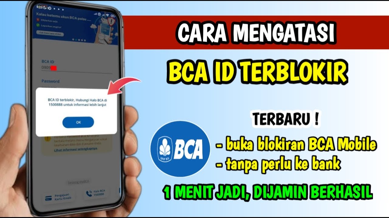 BCA ID Terblokir | Cara Mengatasi BCA ID Terblokir