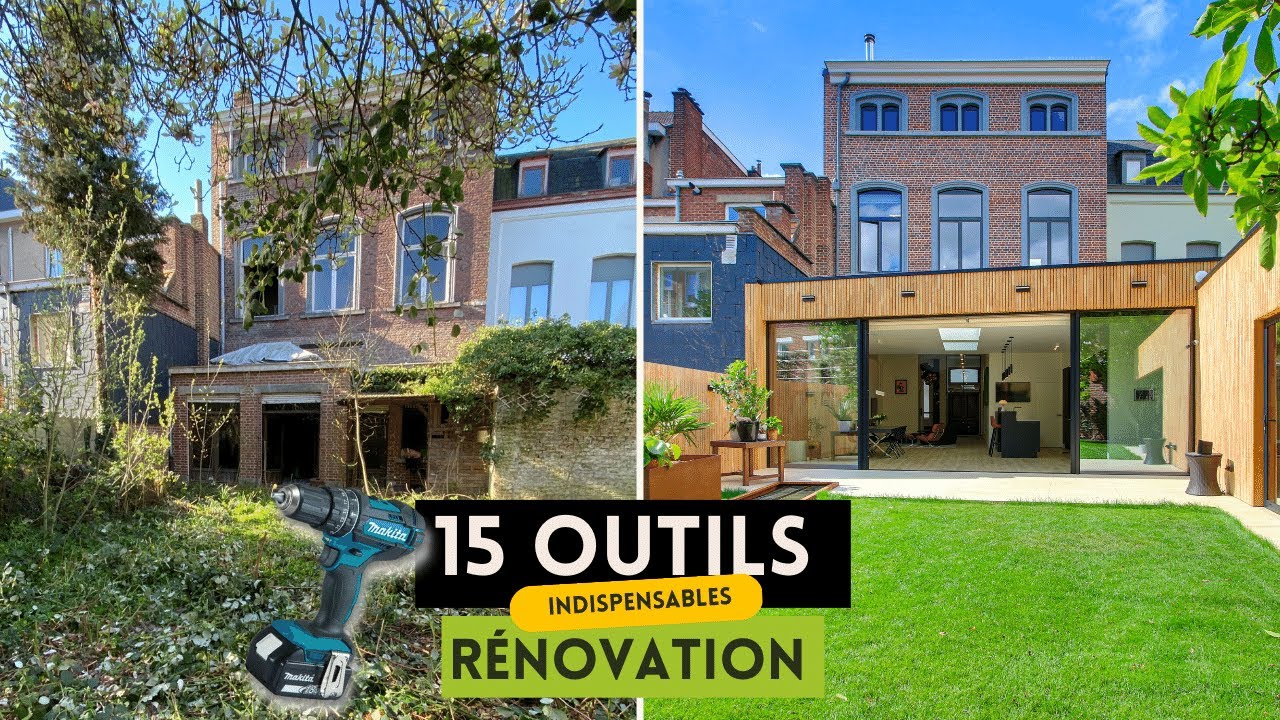 R&eacute;novation de maison : Mes 15 outils les plus rentables de mon chantier