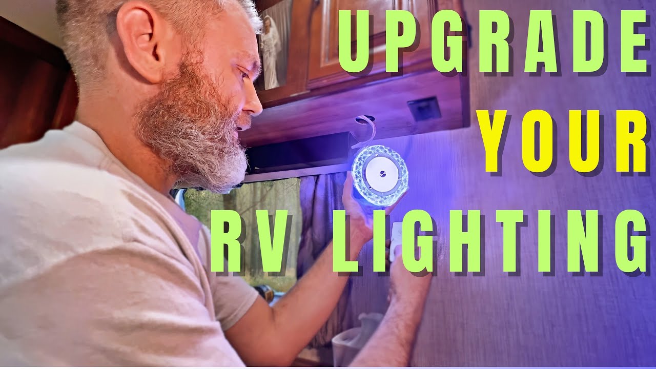 Simple DIY RV Lighting Upgrade