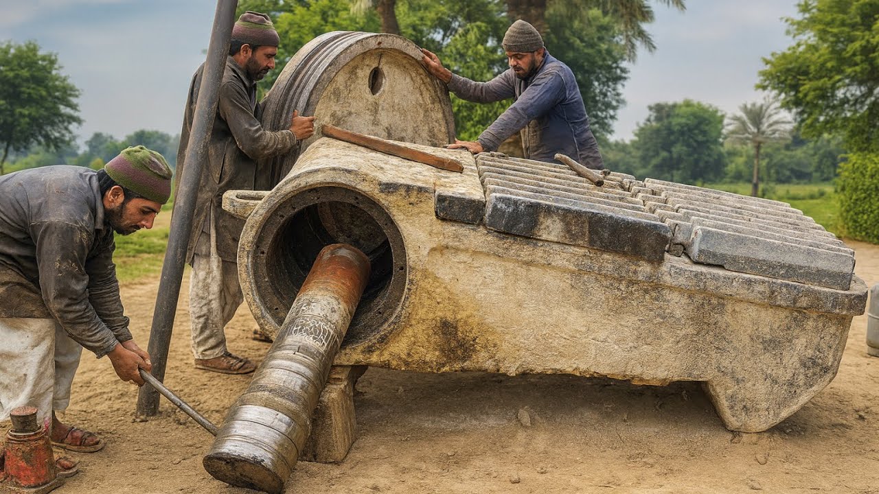 Amazing Method! Hardworking To Repair a Bruttaly Broken Shaft With Limited Tools