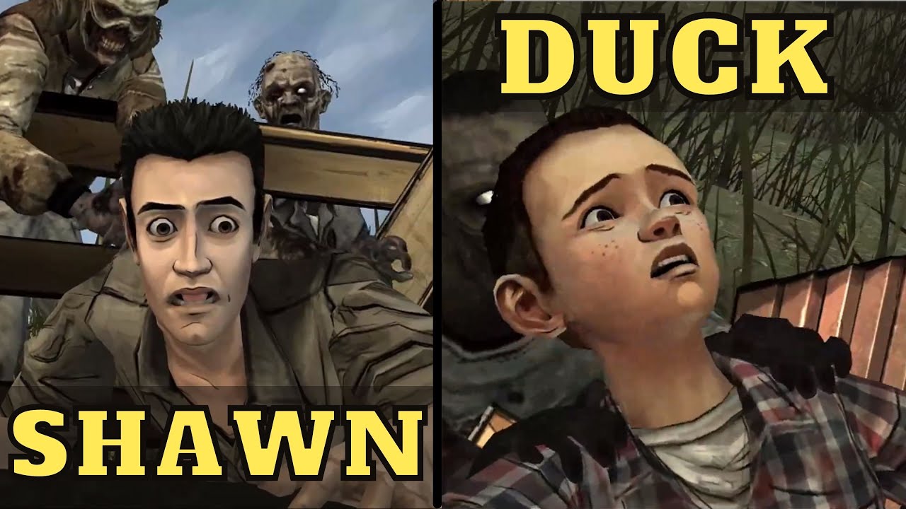 Salvar a Duck o Salvar a Shawn - The Walking Dead: Temporada 1 - Episodio 1 (Español)