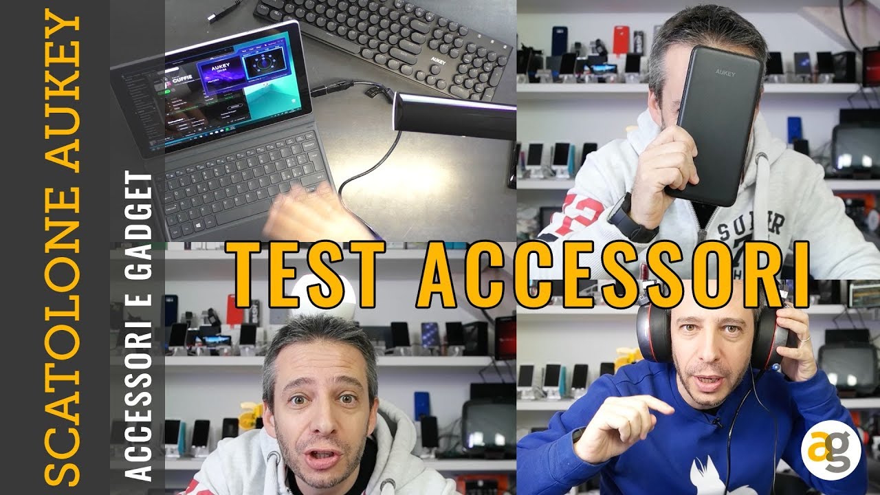 SCATOLONE di NATALE 05 Aukey! Recensione e SCONTI accessori e gadget