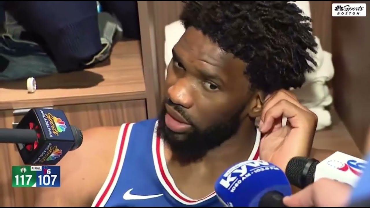 Philadelphia 76ers Joel Embiid says the BOSTON CELTICS are the BEST TEAM in the NBA