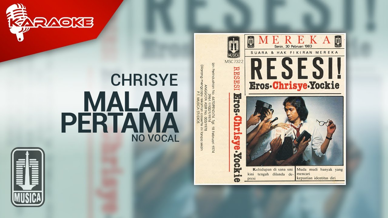 Chrisye - Malam Pertama (Official Karaoke Video) | No Vocal