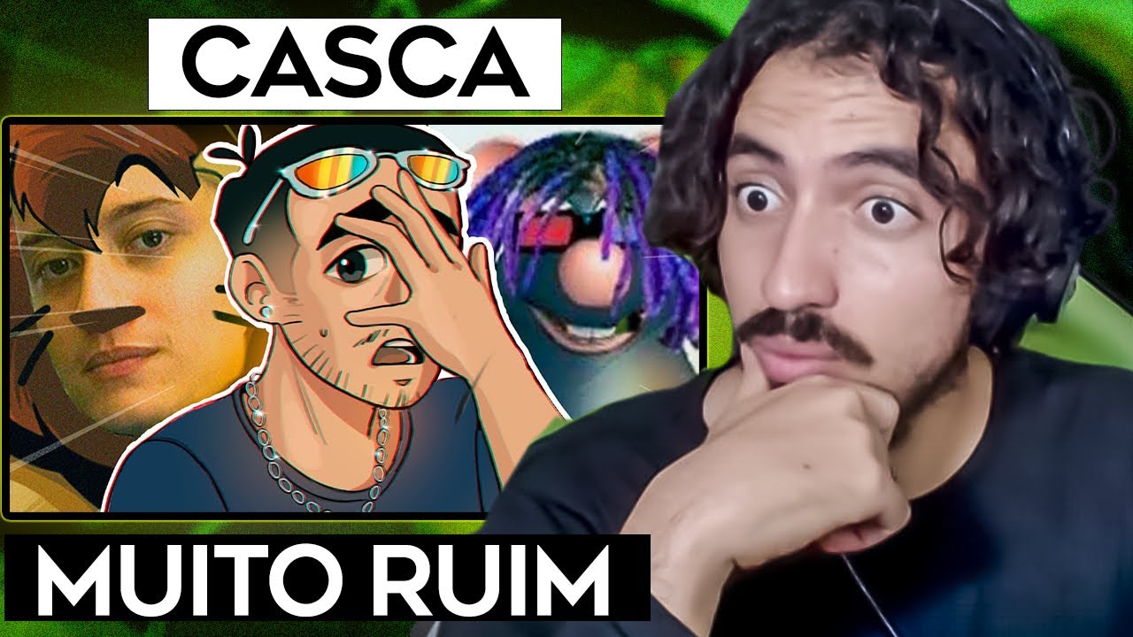 NOS COLOCANDO EM FILMES USANDO O PHOTOSHOP - CASCAGUI | Leozin React