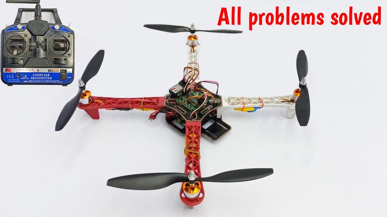 How to make a drone with kk2.1.5 flight controller in hindi detailed | With FS ct6b transmitter