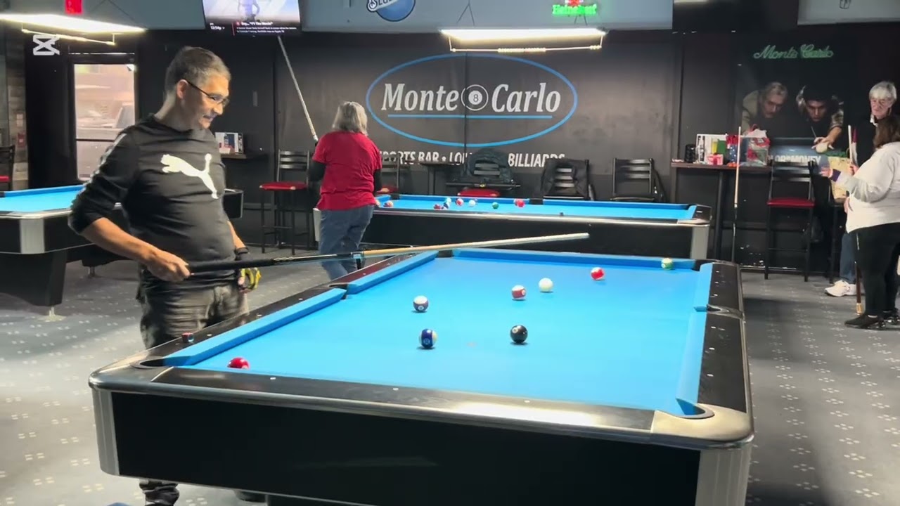 Kick & Stick vs The Legends of Felt (8 Ball Playoff) Basmati vs Elaine - Race 3/2 