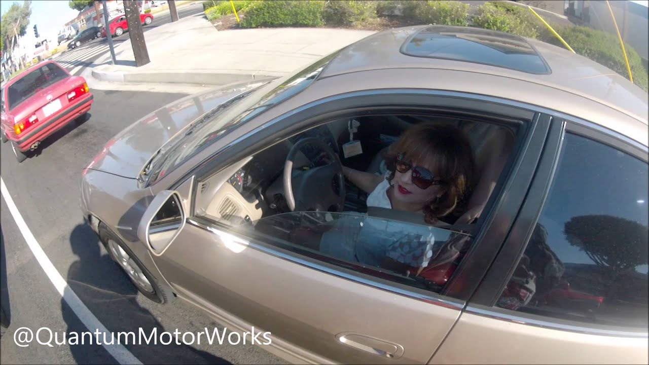 People Running Red Lights And Their Reactions