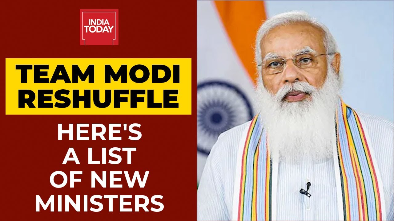 Modi Cabinet Rejig 2.0: 43 Ministers, New And Old, To Take Oath Today | Details Here