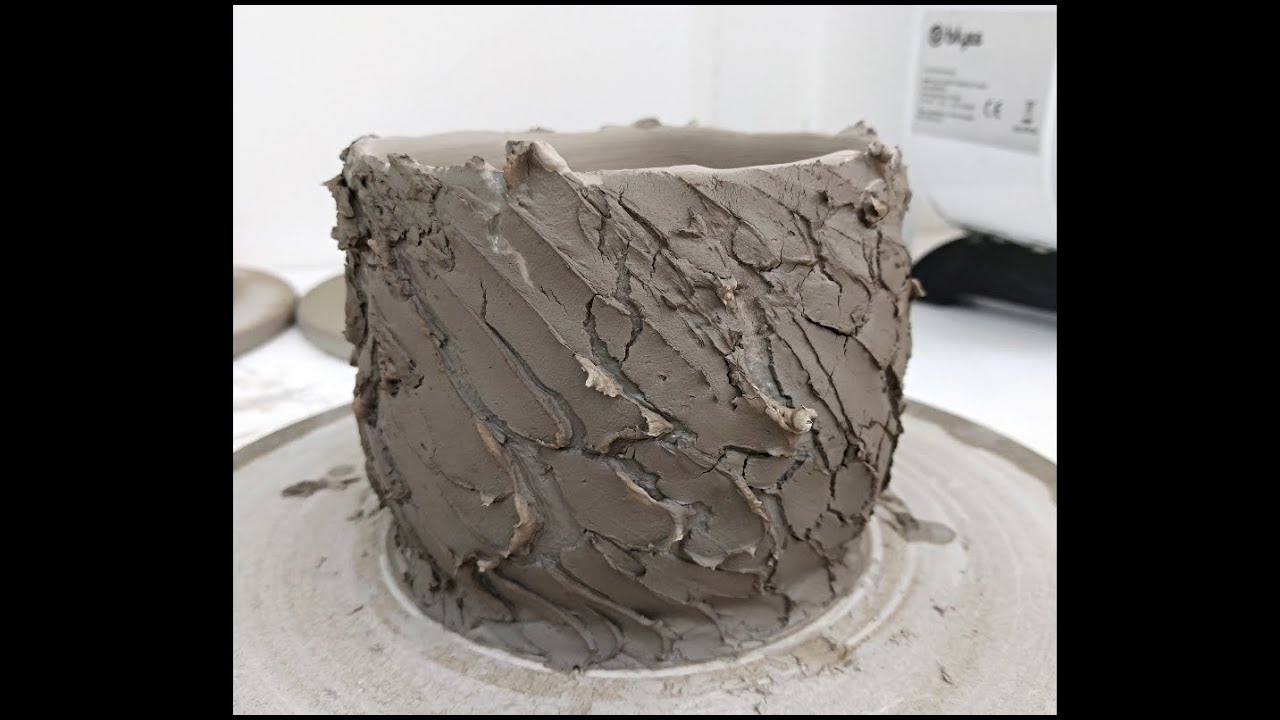 Making a Bark Texture Planter