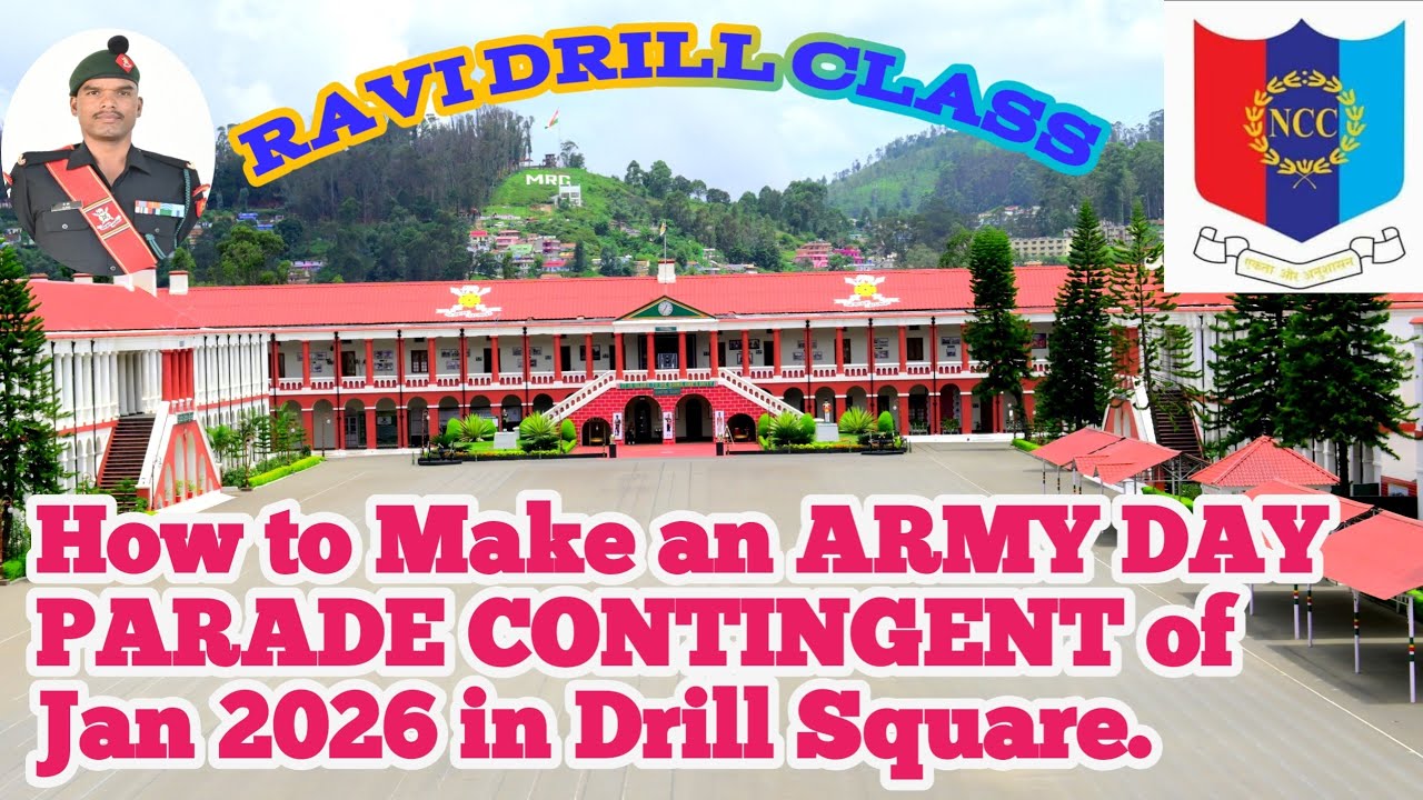 How to make an ARMY DAY CONTINGENT of 15 Jan 2026.