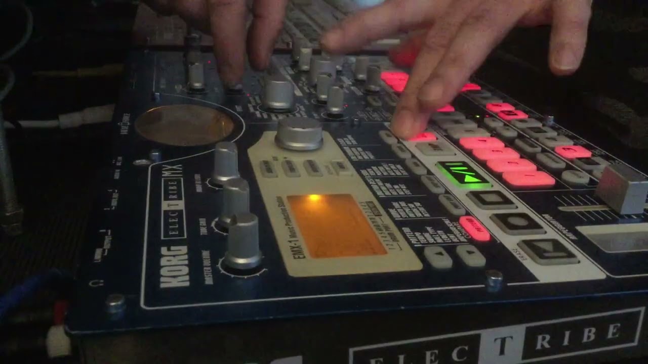 Korg EMX techno. 130bpm.
