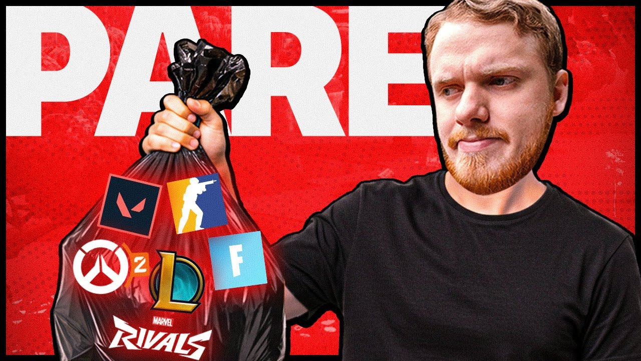 PARE DE JOGAR JOGOS COMPETITIVOS