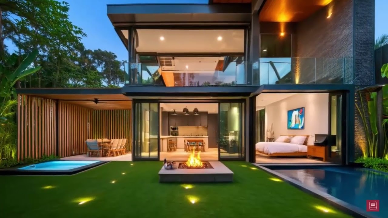 🏠 🌴 🏖 🌿 LINDAS FACHADAS DE CASAS TÉRREAS MODERNAS 🏠 🌴 🏖 🌿