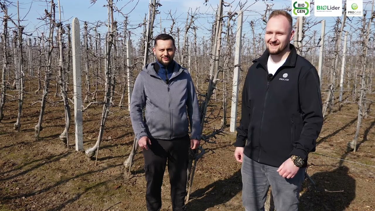 Pierwsze zabiegi w sadzie jabłoniowym u Braci Palus #horti #sadownictwo #ogrodnictwo #hortiprocam