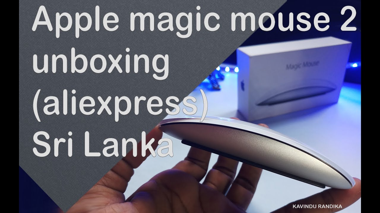 Apple magic mouse 2 unboxing (aliexpress) Sri Lanka