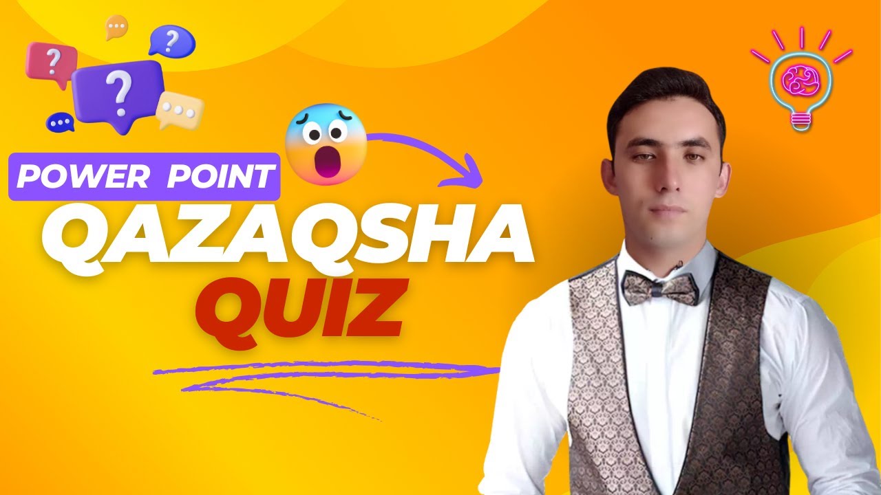 QAZAQSHA QUIZ . Интеллектуалды қазақша куиз ойыны