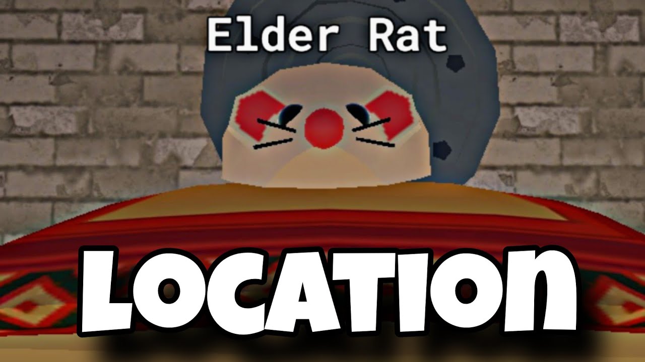 How to Find Elder Rat in Cook Pizzas Roblox | location