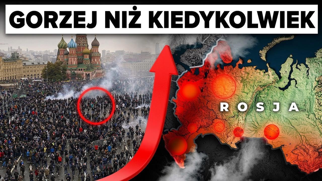 Nastroje w Rosji coraz gorsze... Jest gorzej niż podczas sowieckiej klęski głodu