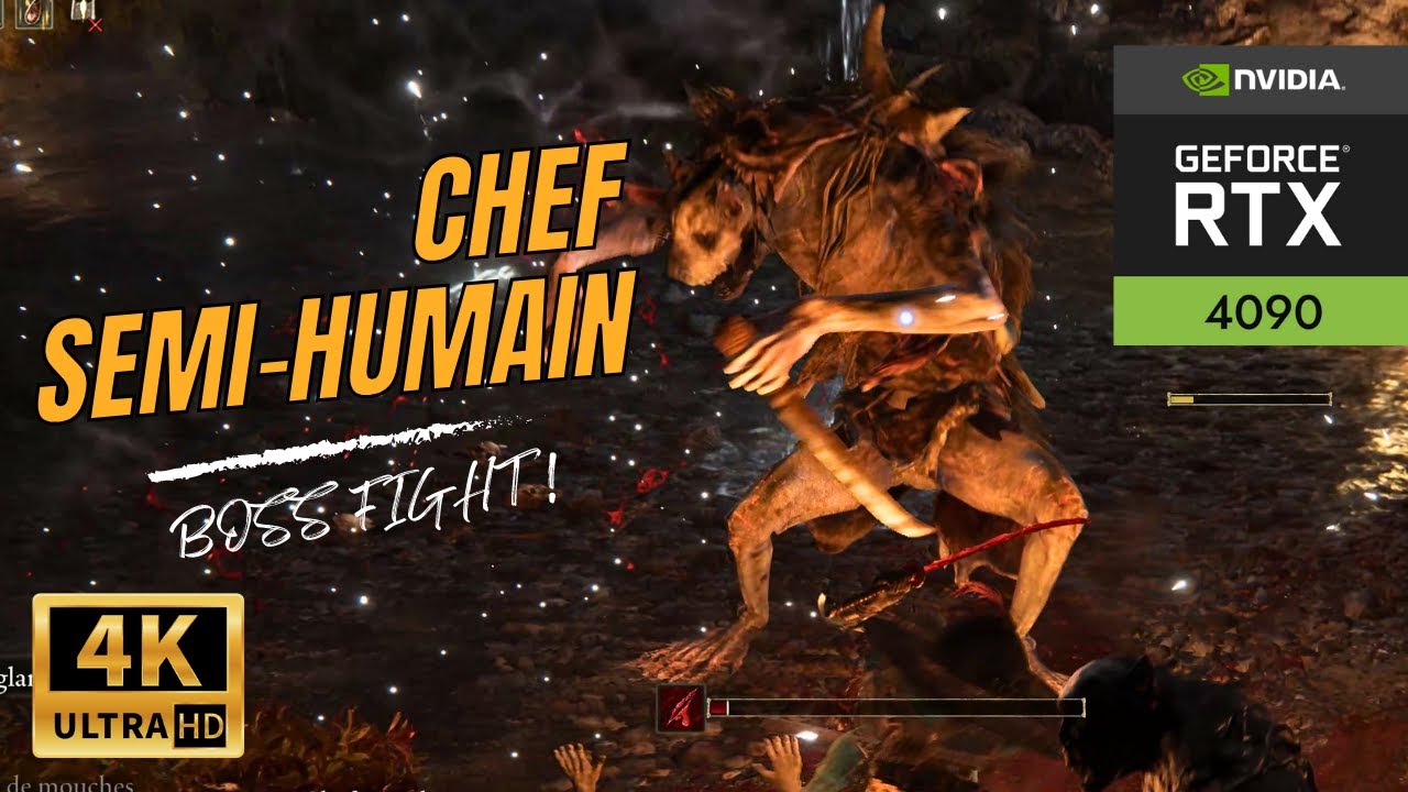 Elden Ring | Boss Fight: Chef Semi-Humain | RTX 4090 60+FPS Max Settings