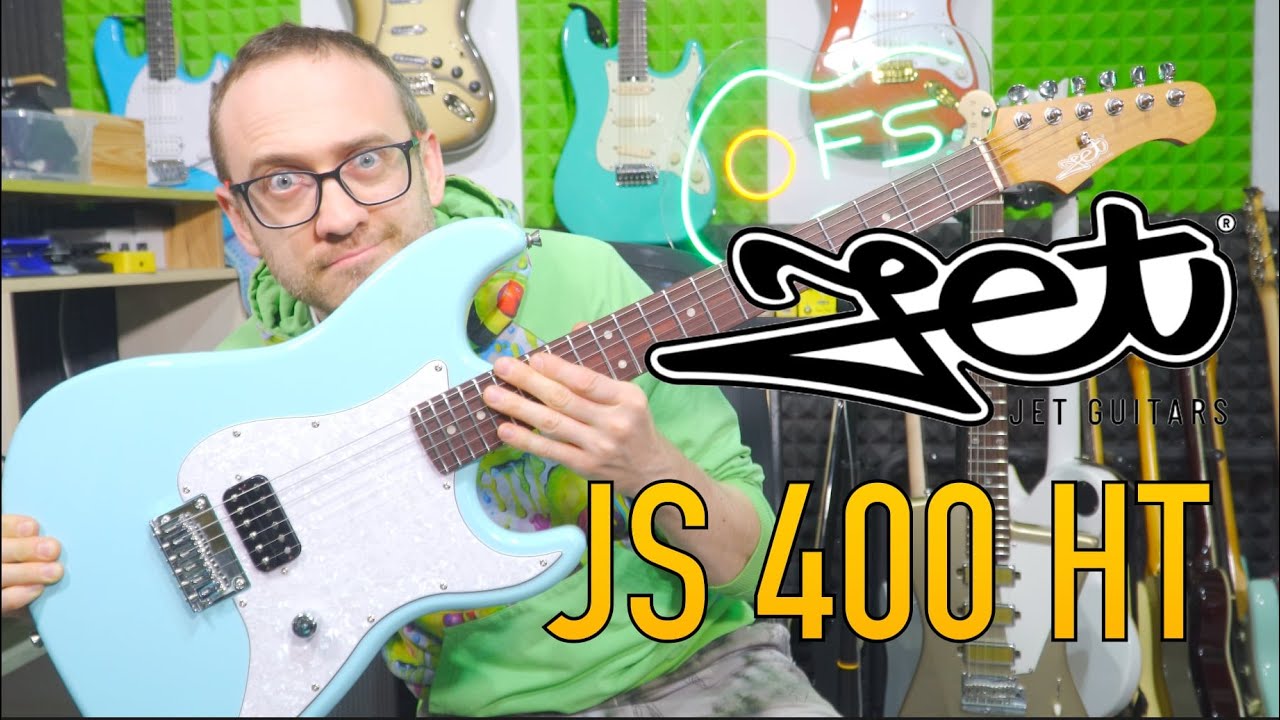Jeden Humbucker i jest zabawa: JET Guitars JS-400 HT BL