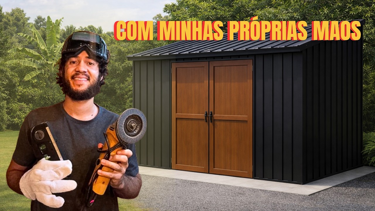 CONSTRUINDO UM GALPÃO ESTILO AMERICANO