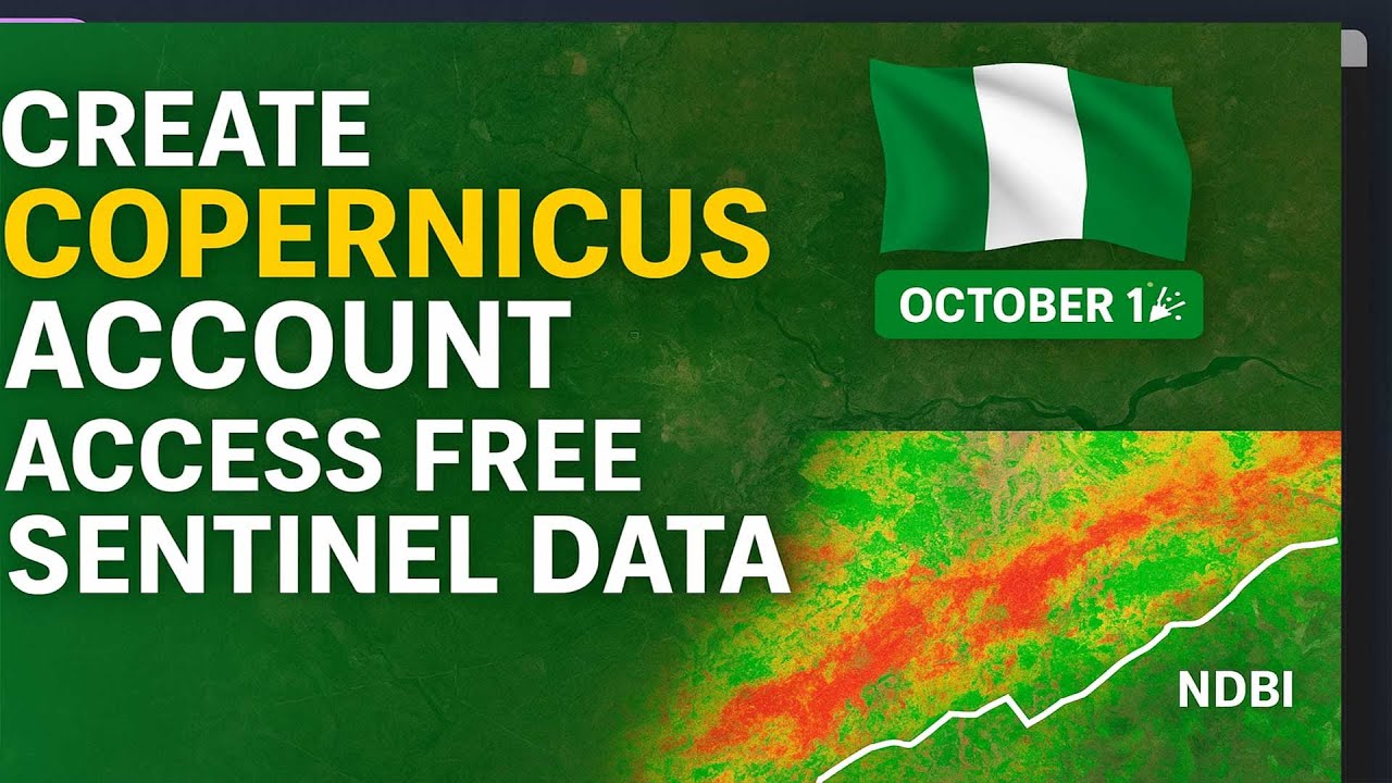 Как создать учётную запись Copernicus бесплатно | Доступ к данным Sentinel (специальный выпуск дл...