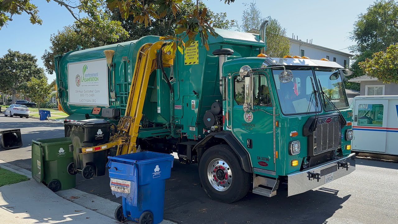 Various Garbage Trucks of West LA pt.118